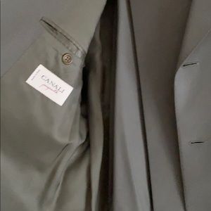 CANALI green three button suit